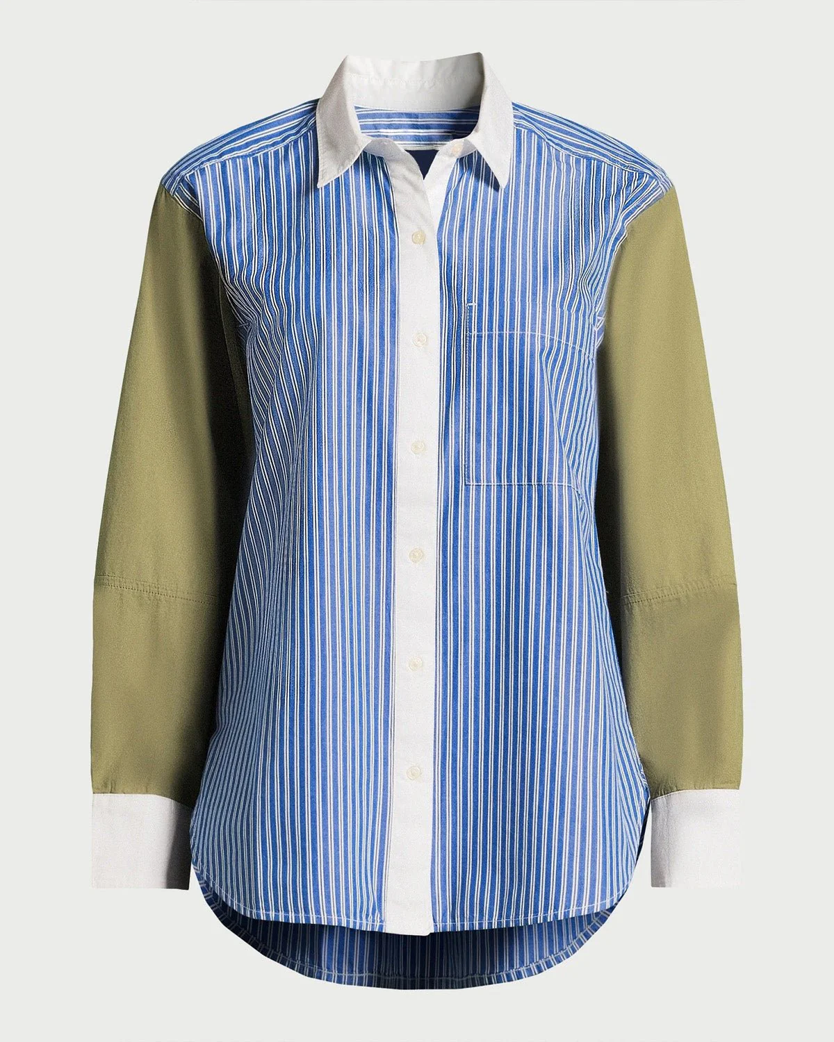 Striped Boyfriend Shirt - Image 6