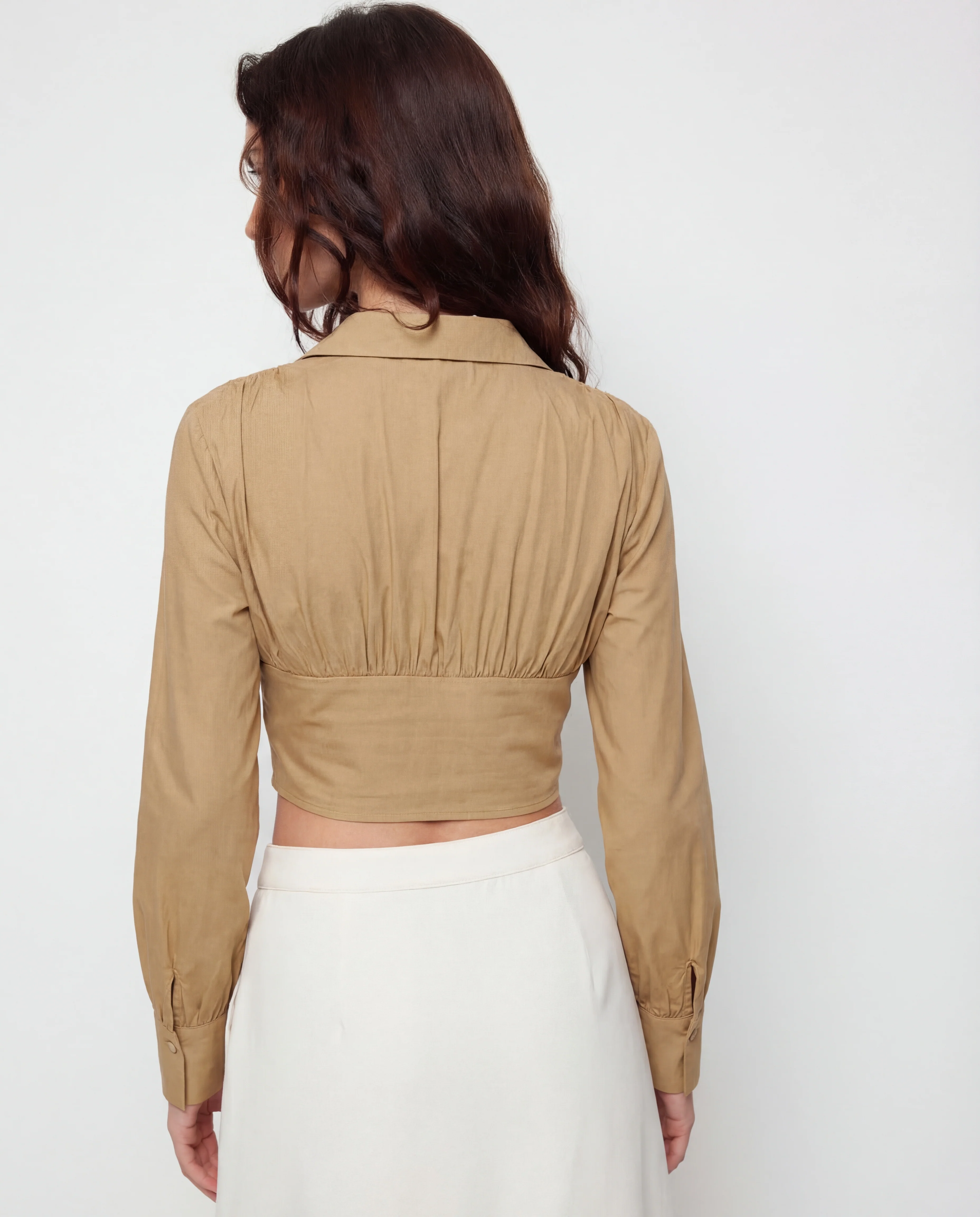 Collared Corset Top - Image 5