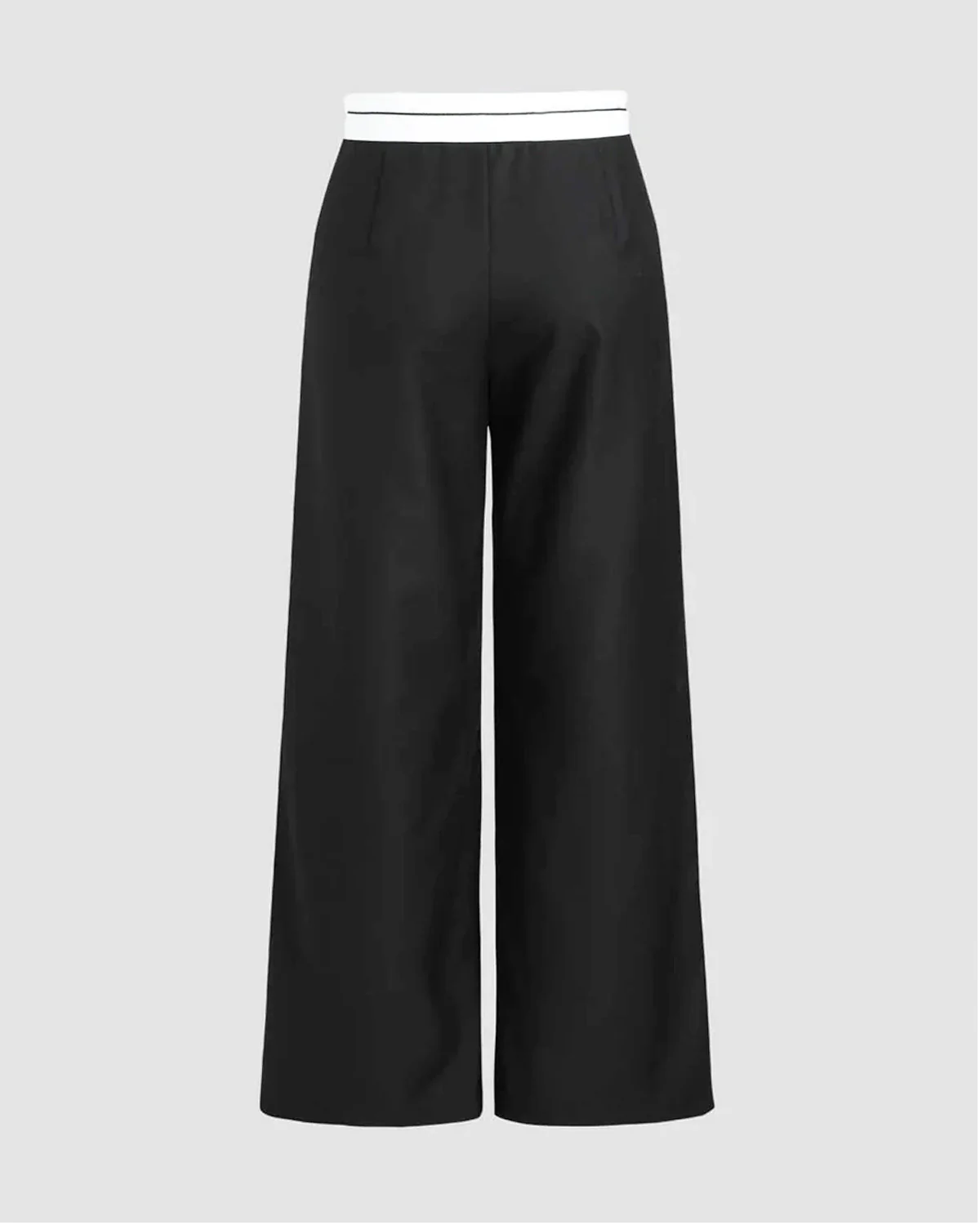 Color Block Pleated Pants - Image 4