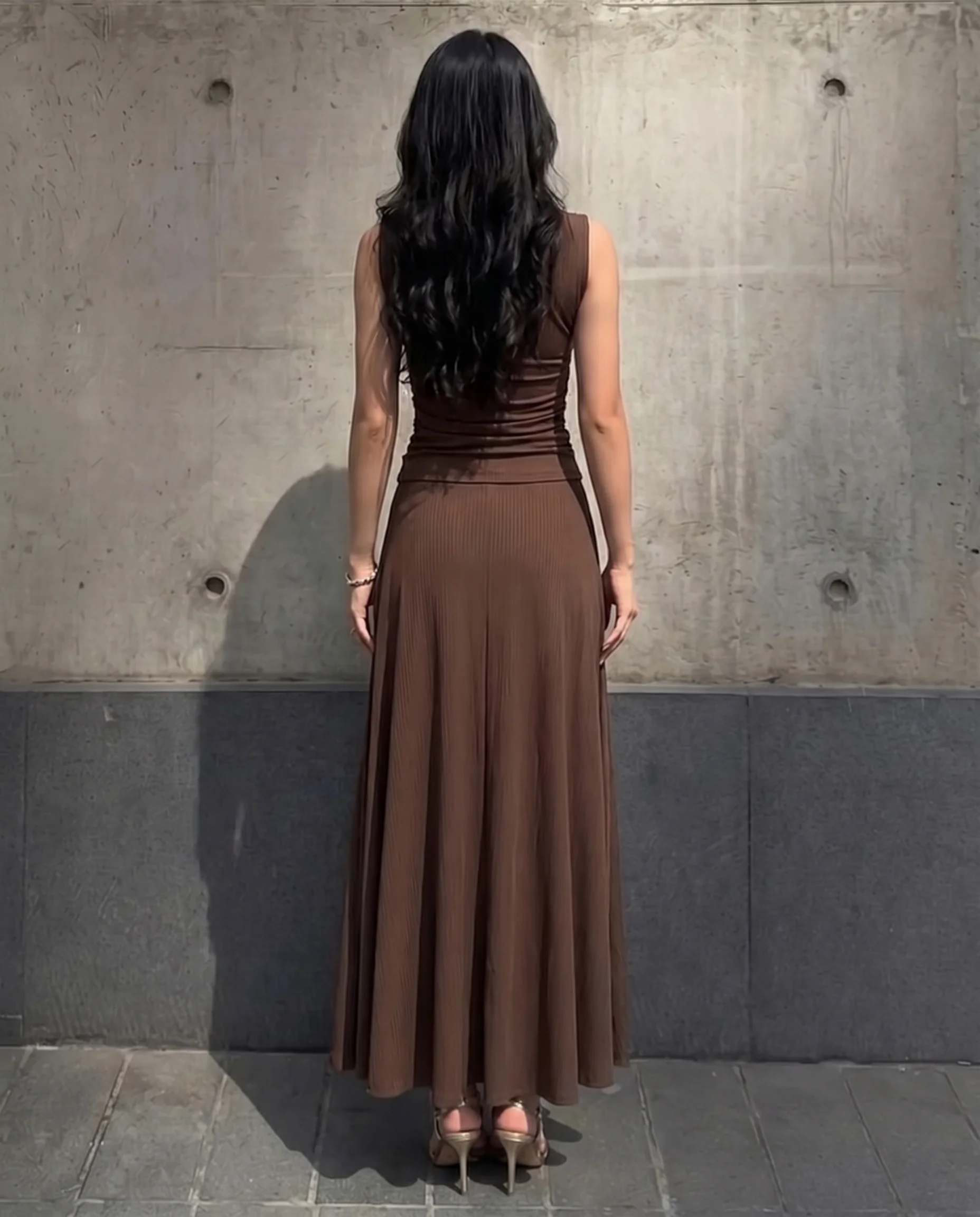 Earthy Brown Co-Ord Set - Image 5