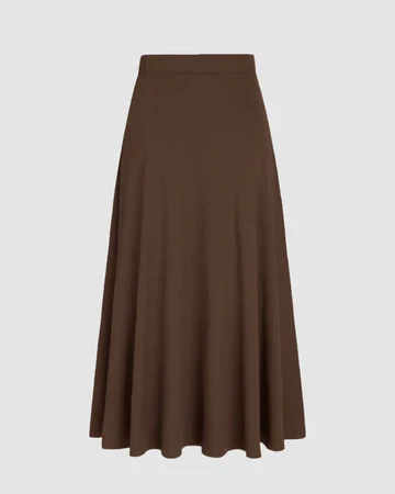 Flared A Line Maxi Skirt - Image 5