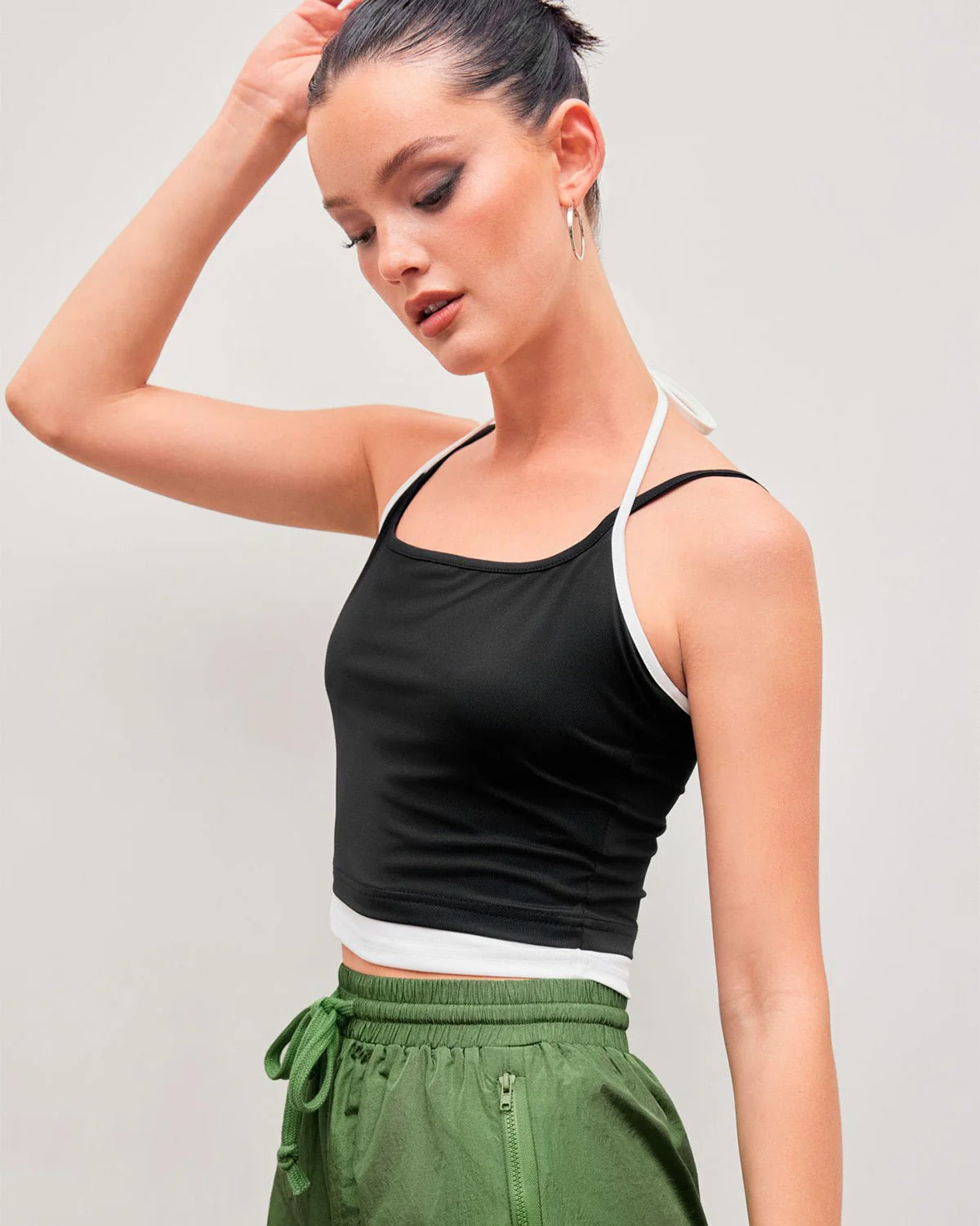 Halter Neck Crop Top - Image 2