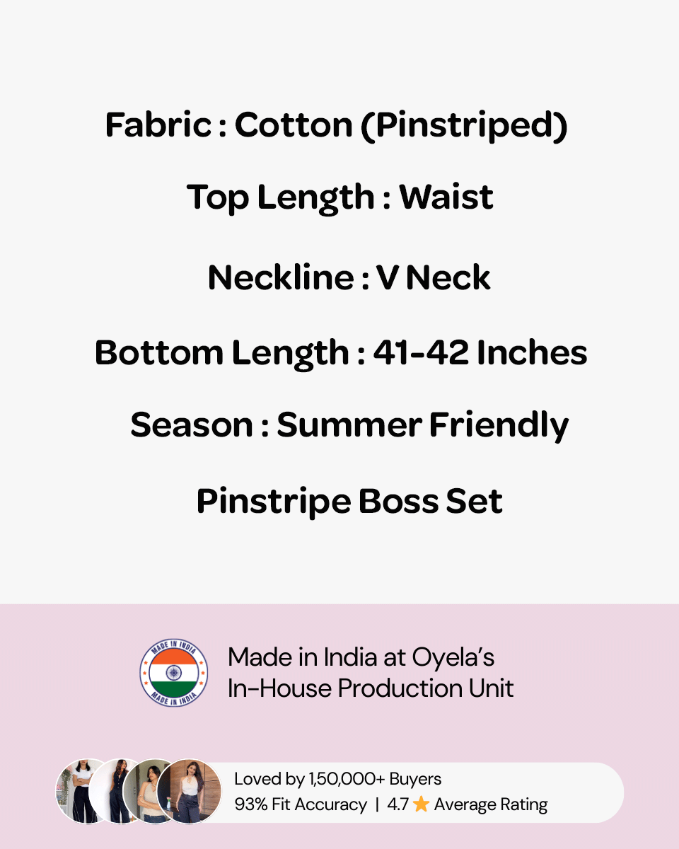 Pinstripe Vest and Wide-Leg Trousers Suit Set - Image 5