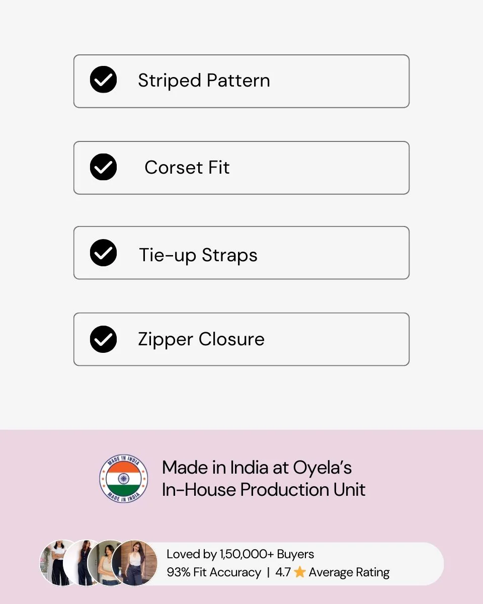Pinstripes Corset Top - Image 8