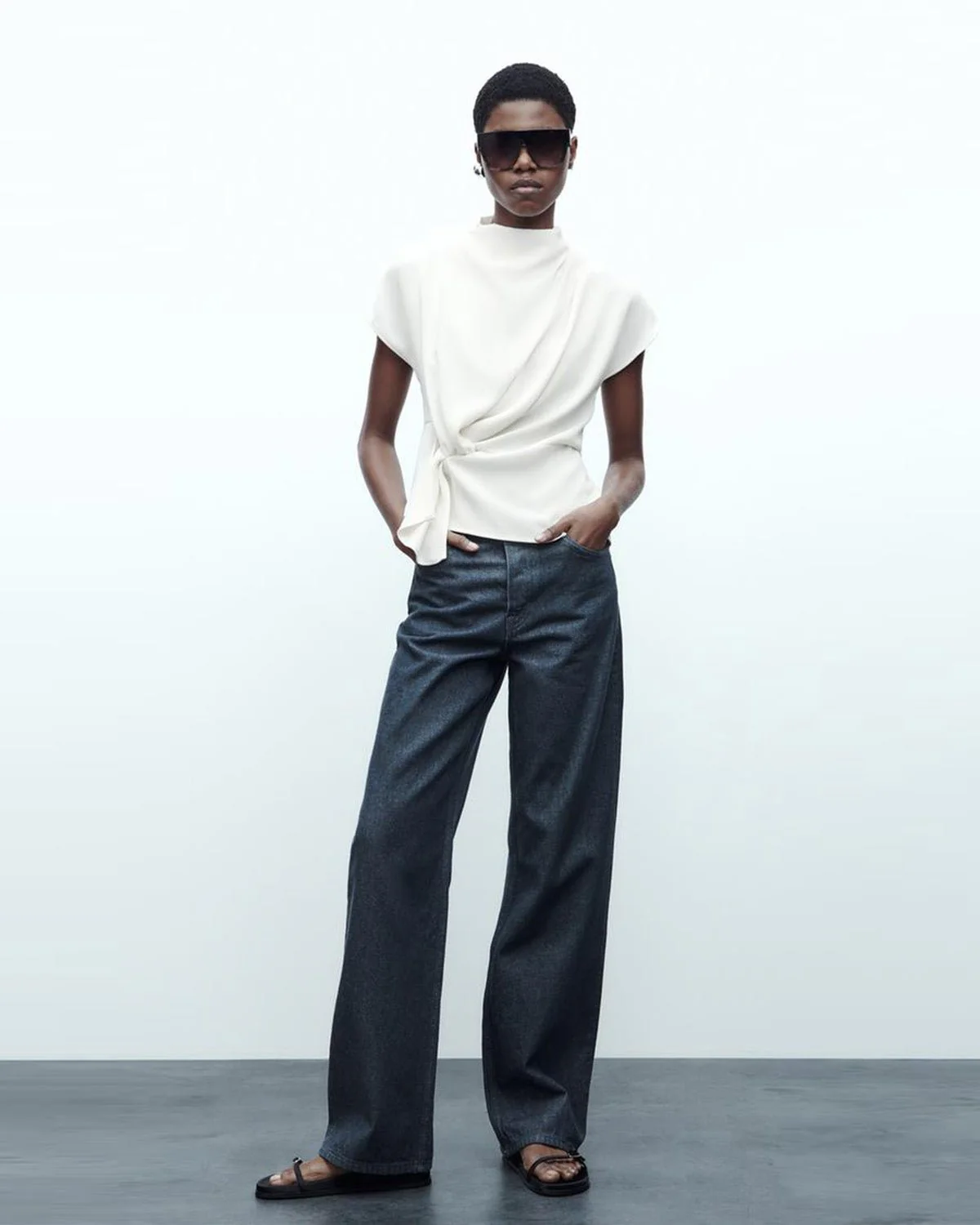 Front Knot Regular Fit Top - Image 5