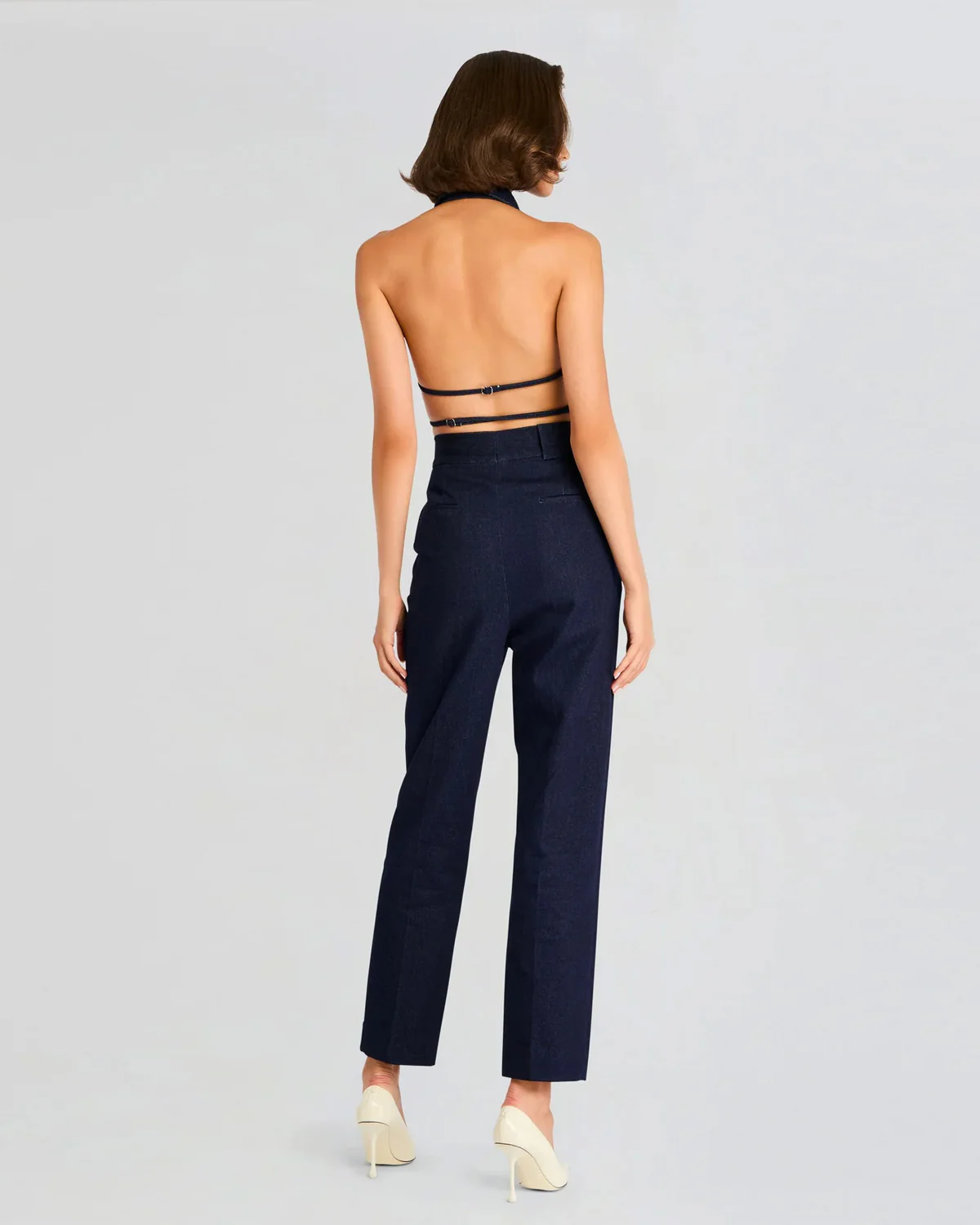 Three Piece Denim Set (Jacket + Top + Pant) - Image 3